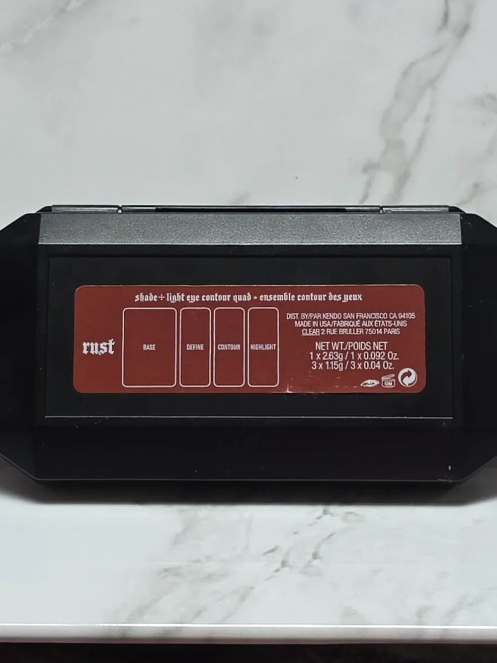 Kat Von D Shade + Light RUST Eye Contour Quad